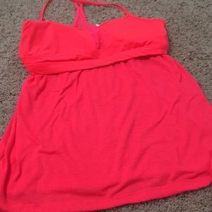 Activewear bra tank top